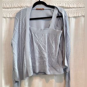 Belldini Light Blue Sweater Set